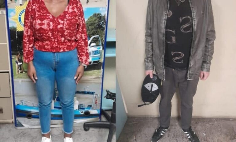 Two South African nationals were arrested at OR Tambo International Airport after being found with cocaine worth R7.5 million in their luggage.