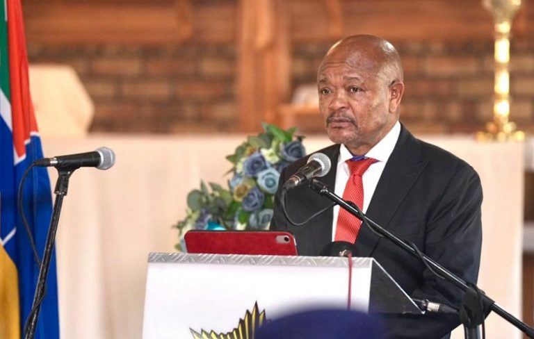 Eulogy by the Minister of Police, Mr Senzo Mchunu, at the Official Funeral of Constable Boipelo Senoge on 8 May 2025, Bloemfontein. Image Credits : X | @SAPoliceService
