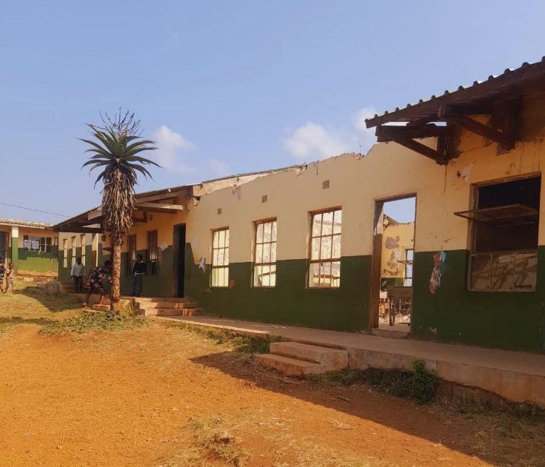 Damaged classrooms at Isigcino Primary School after floods in KZN